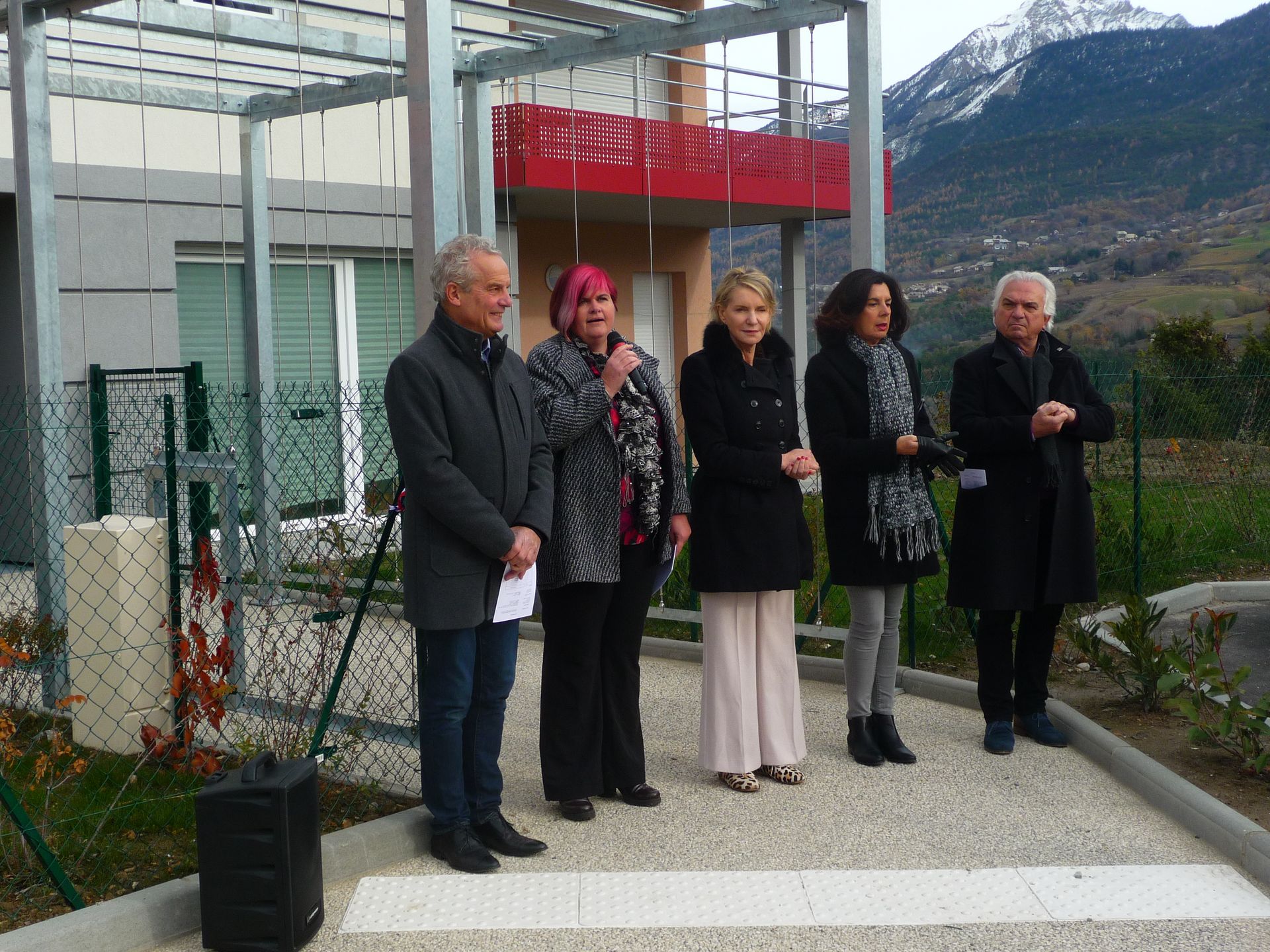 Inauguration d’une nouvelle résidence à Embrun L’Orelle OPH05